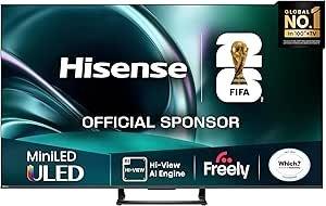 Hisense 65U7QTUK 65-inch MiniLED TV